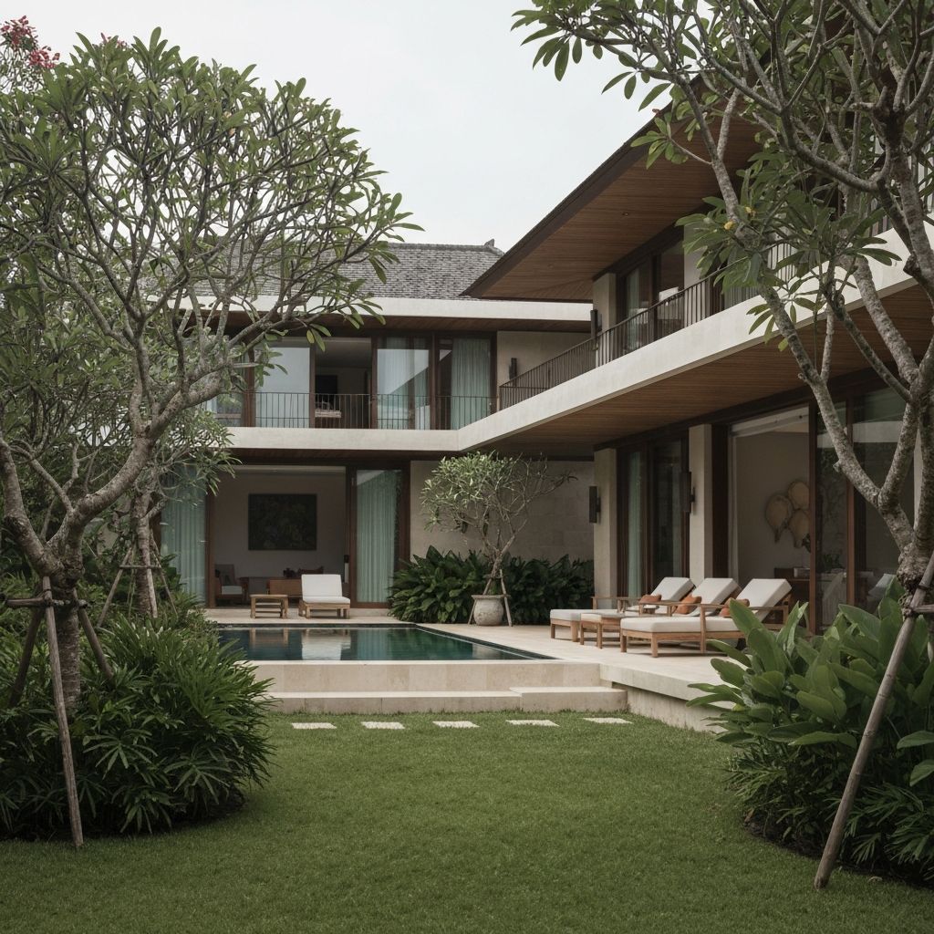 Sophisticated meal setting with fresh ingredients